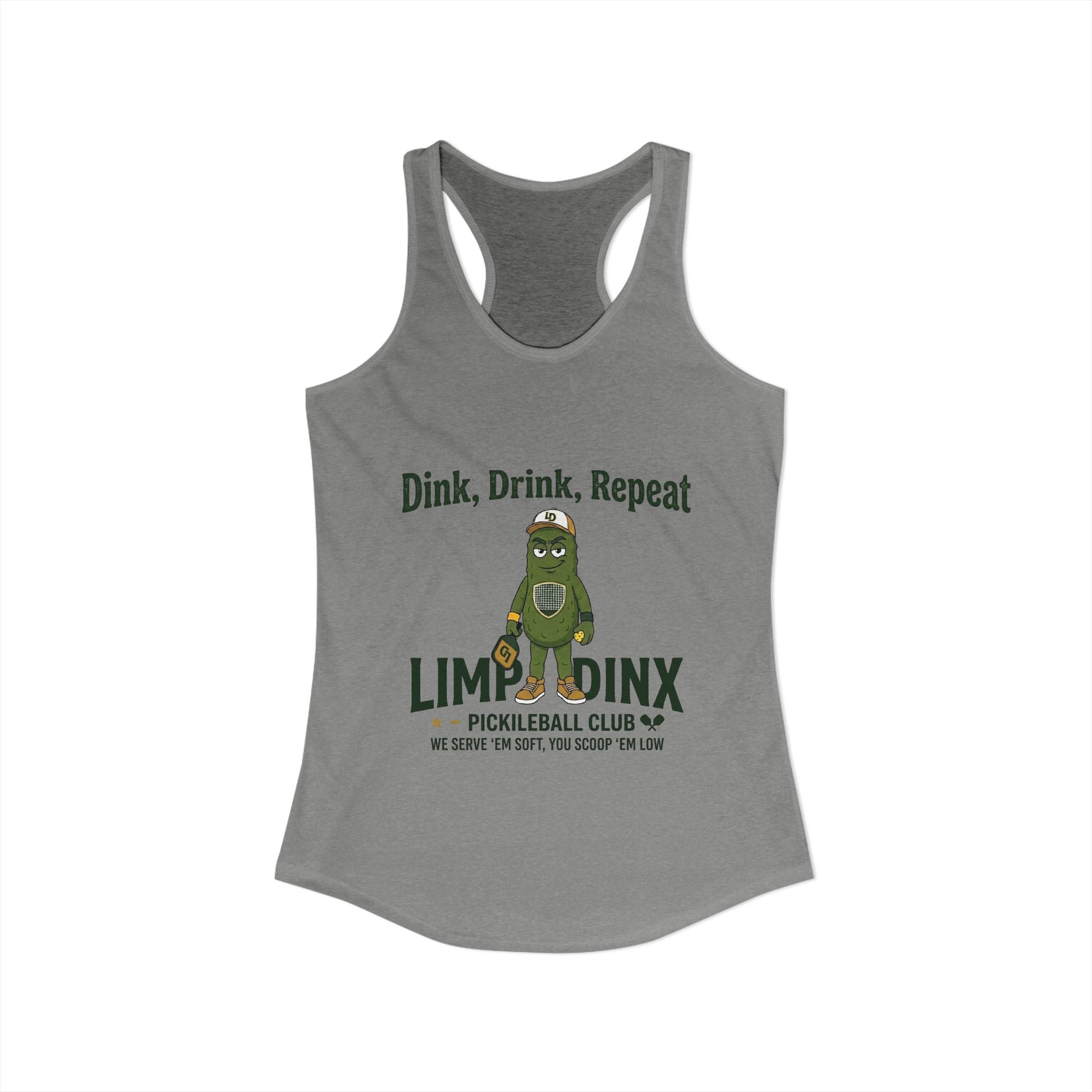 Limp Dinx Dink Drink Repeat Racerback Tank