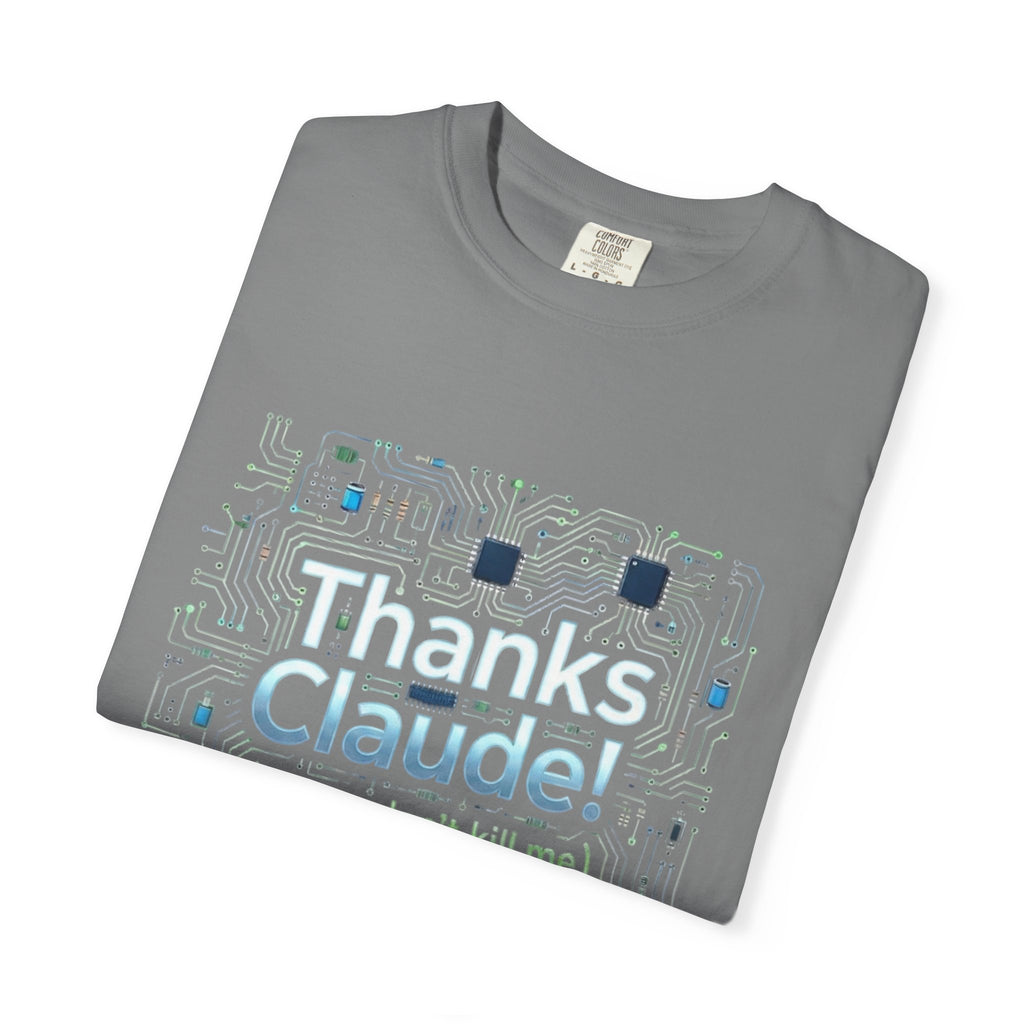 Thanks Claude Circuit Board T-Shirt