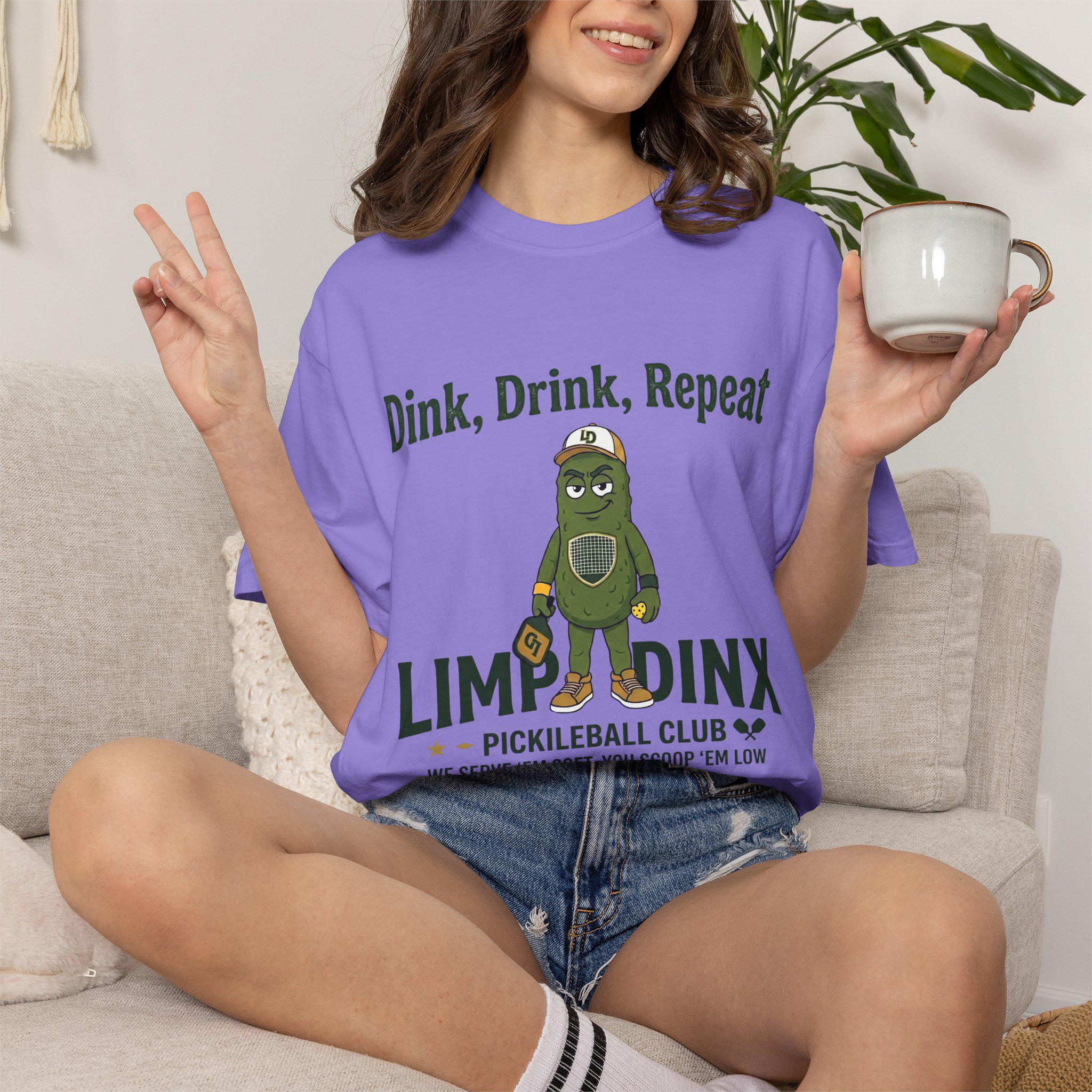 Dink Drink Repeat Pickleball Tee